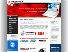 Tablet Screenshot of itpartner.sk